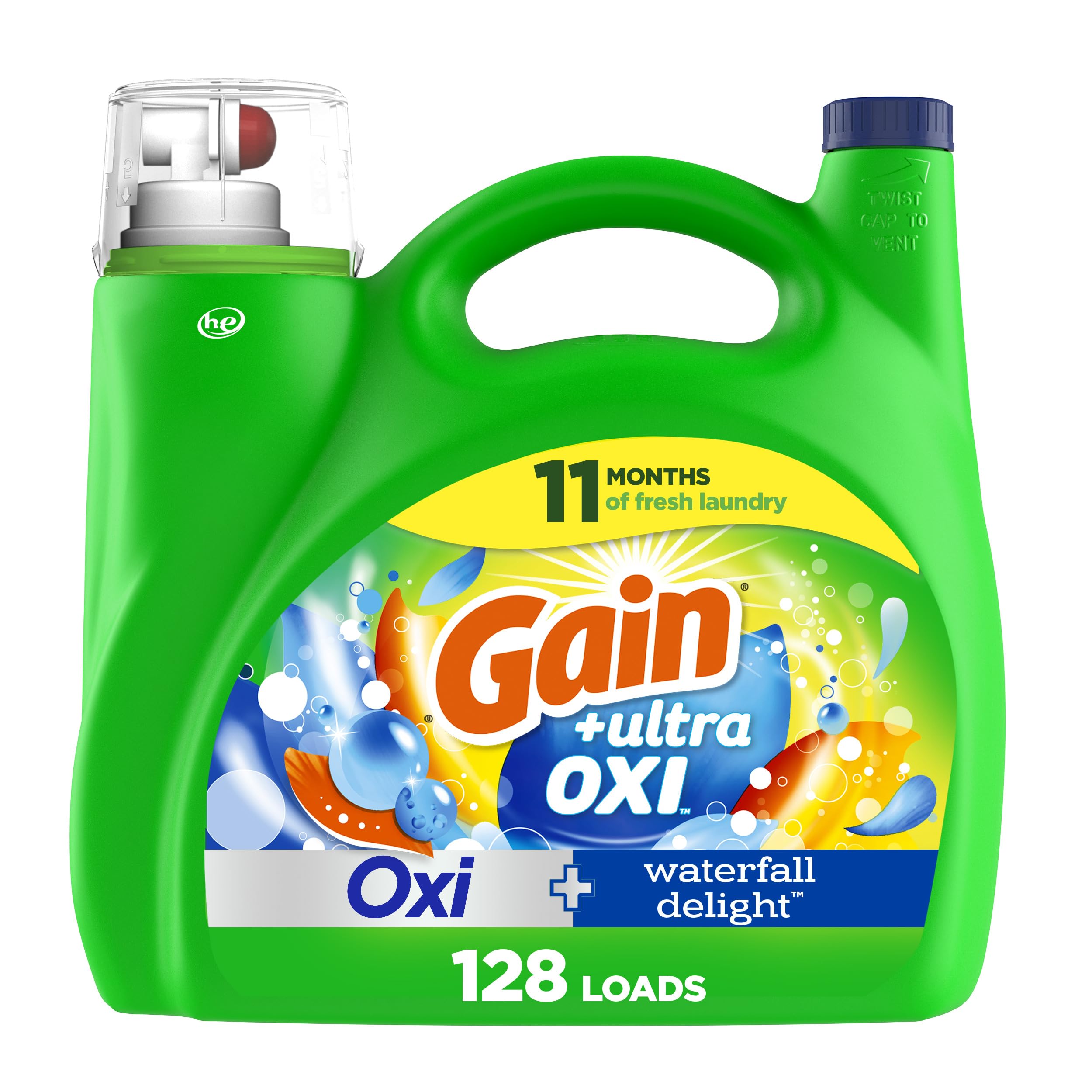 Gain Ultra Oxi Laundry Detergent – 194oz