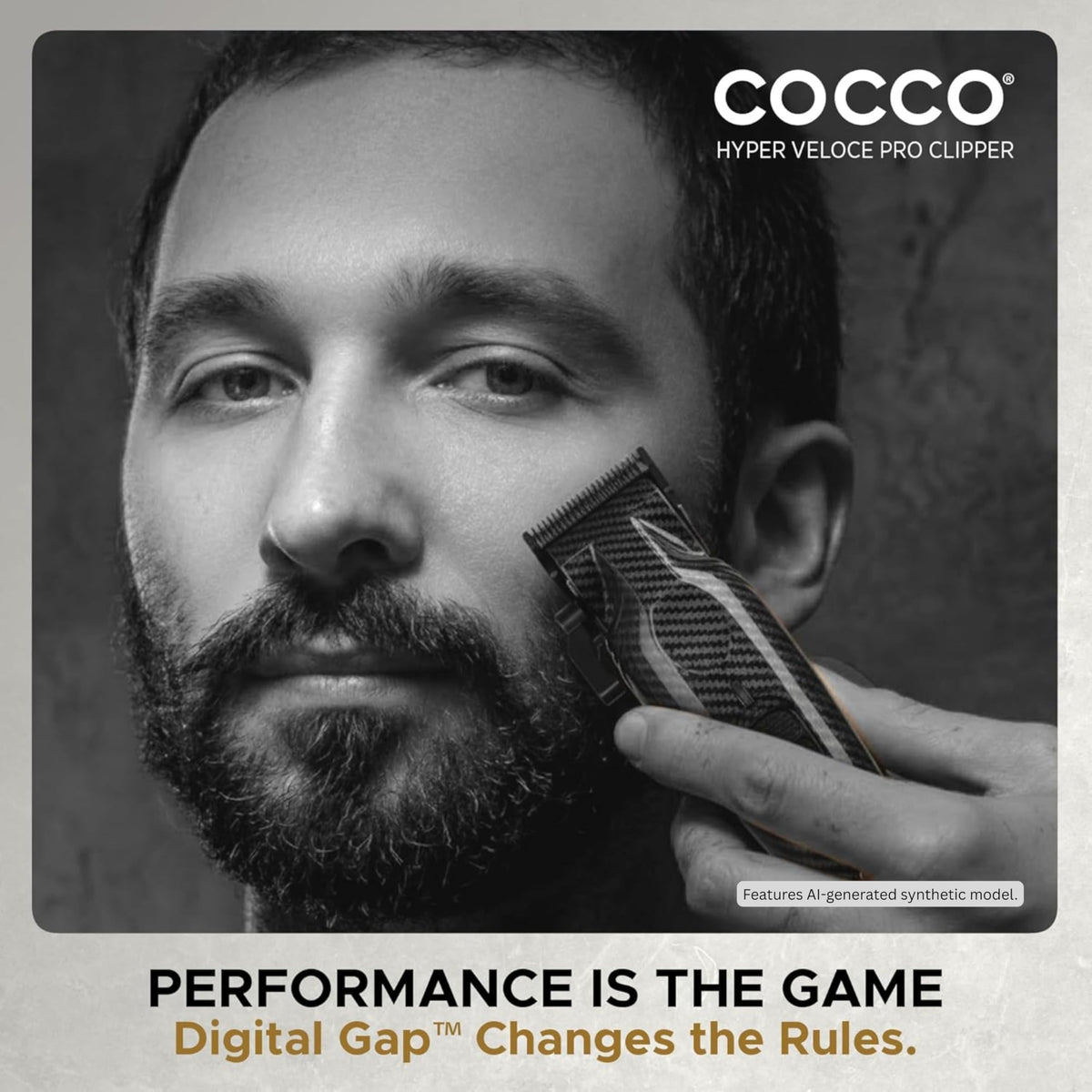 Cocco Hyper Veloce Pro High Performance Cordless Brushless Hair Clipper