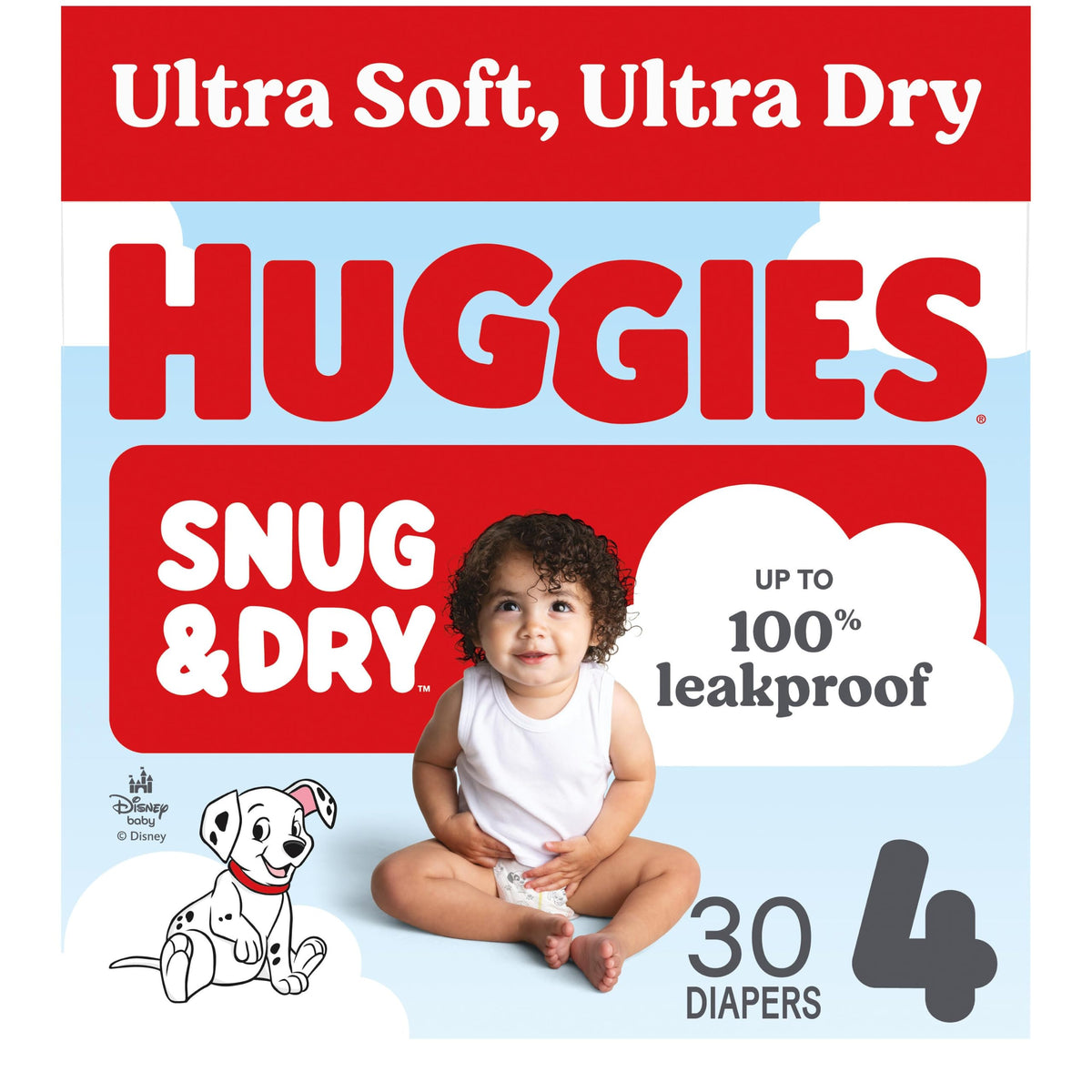 Huggies Snug & Dry Diapers Size 1, 44 Count