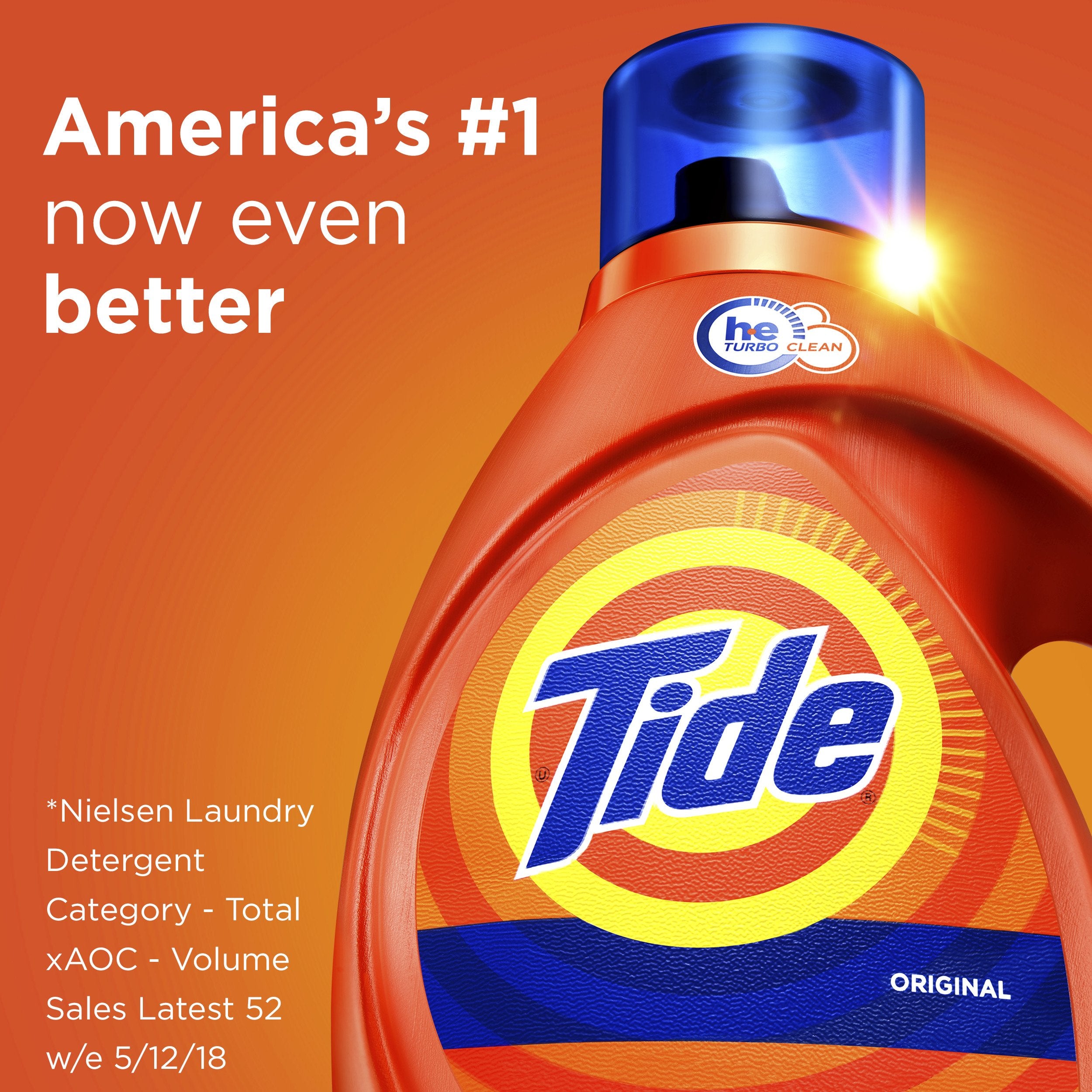 Tide Laundry Detergent – Original, 125oz