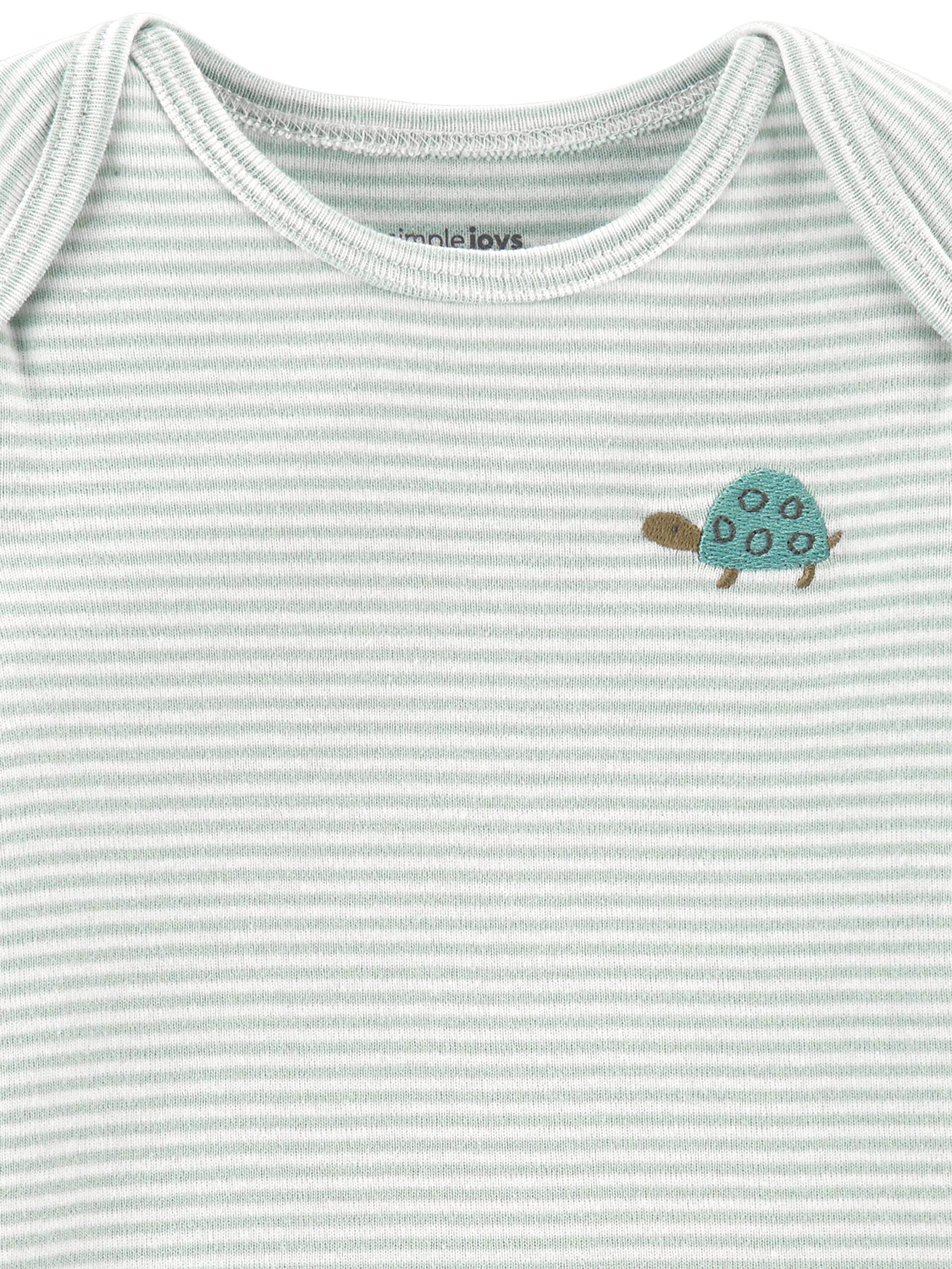 Simple Joys by Carter's Baby 6-piece Bodysuits (Short and Long Sleeve) and Pants Set