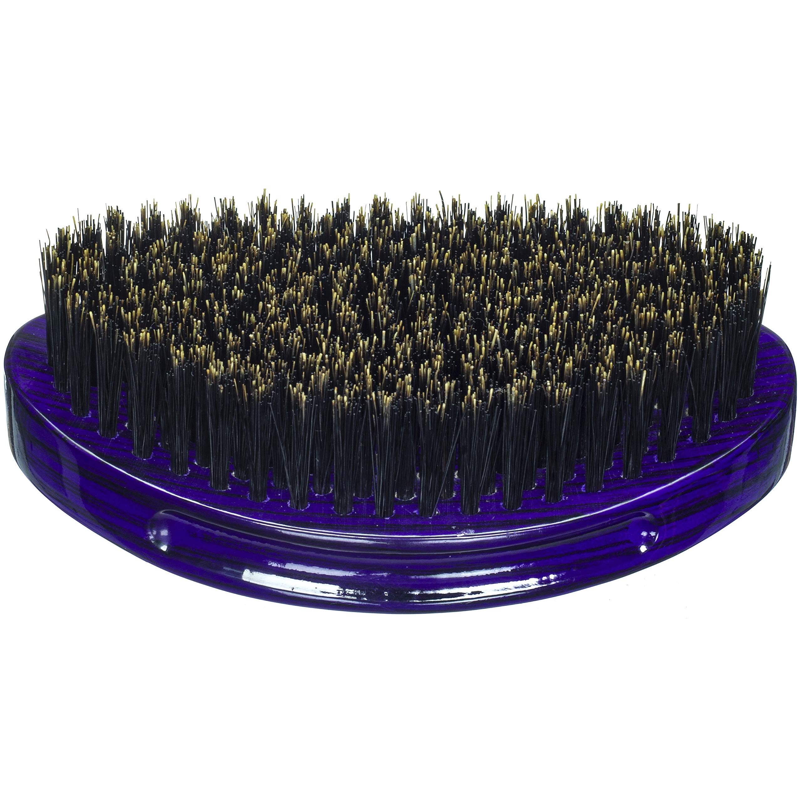Torino Pro Wave Palm Brush #730 by Brush King - Medium Curve 360 Waves Multi-Purpose Brush