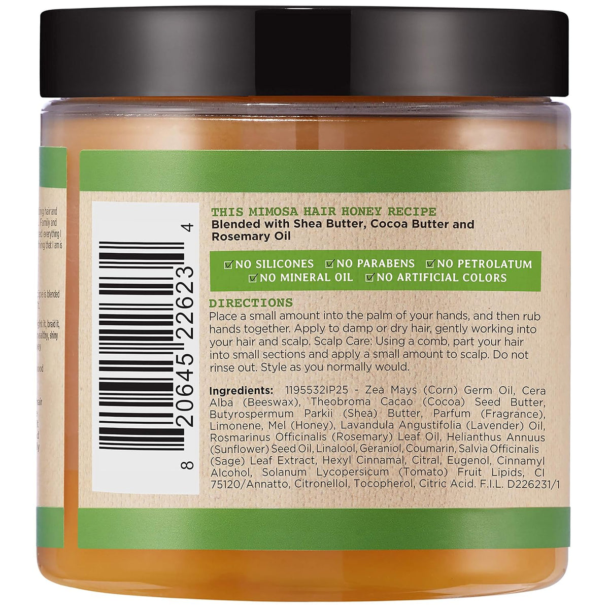 Carol'S Daughter Mimosa Hair Honey Shine Pomade Hairdress, 8 Fl Oz