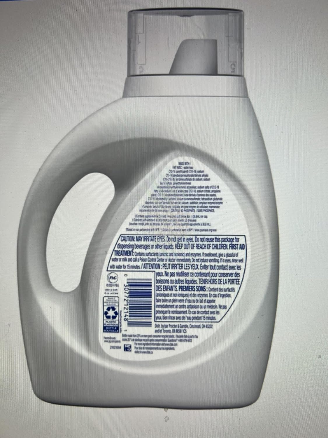 Tide Free & Gentle Laundry Detergent