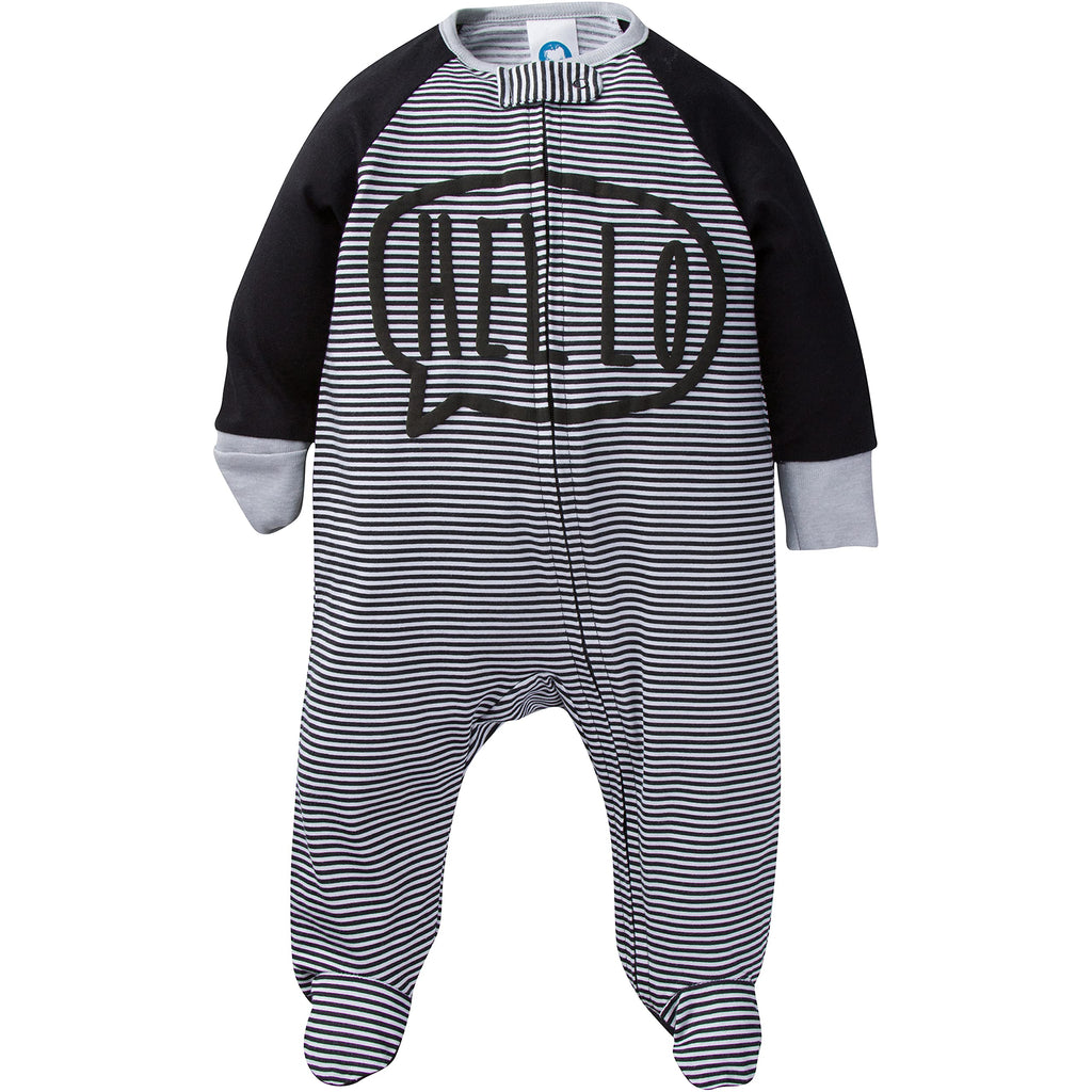 Gerber Baby Boys 4-Pack Sleep 'N Play Footie