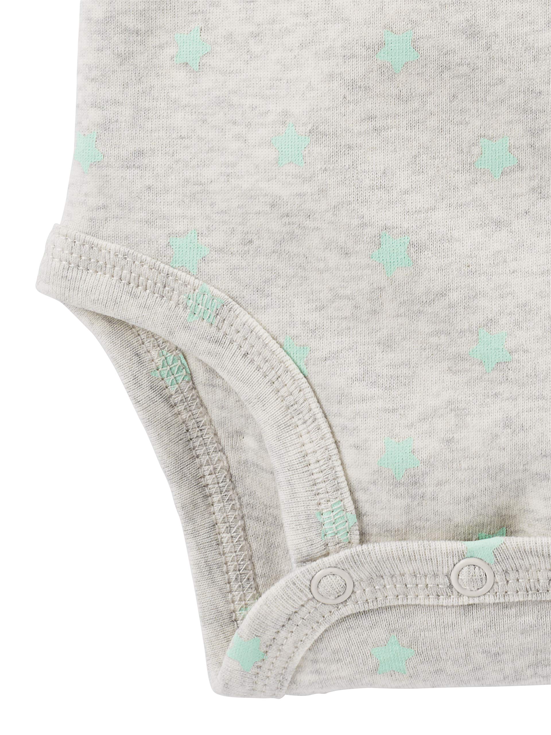 Simple Joys by Carter's Baby 6-piece Bodysuits (Short and Long Sleeve) and Pants Set