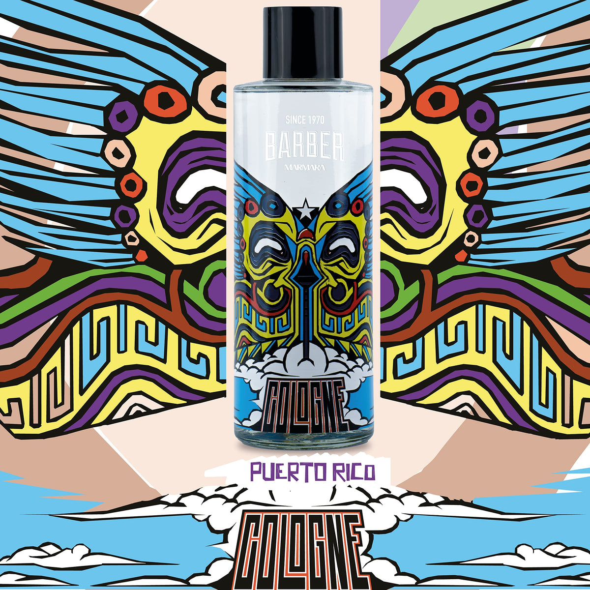 barber marmara No.3 Aftershave For Men, Turkish Eau De Cologne, Refreshing & Soothing, Moisturising & Cleansing.Leather, Cedarwood & Pacthouli Scent. Long Lasting Fragrance, 16.9 fl oz
