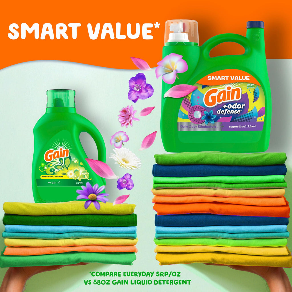 Gain Odor Defense Laundry Detergent
