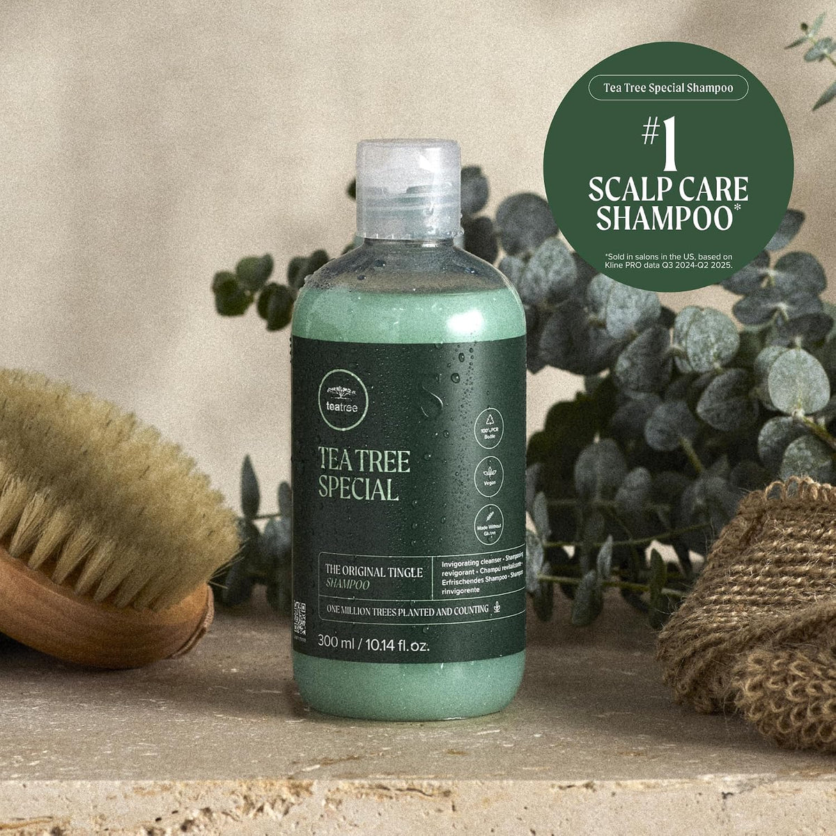 Tea Tree Special Shampoo, Deep Cleans, Refreshes Scalp, Especially Oily Hair, For All Hair Types