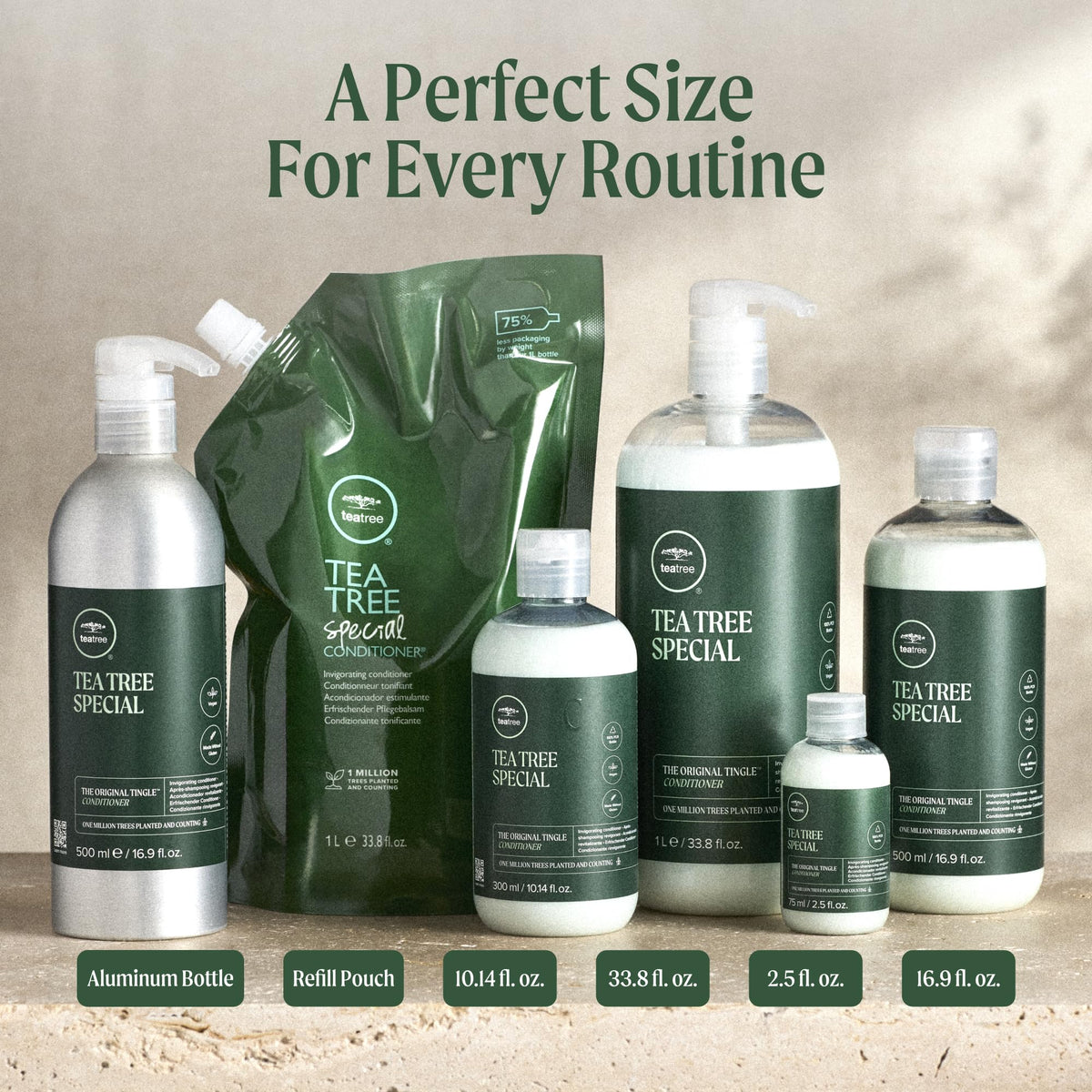 Tea Tree Special Conditioner, Detangles, Smooths + Softens, For All Hair Types