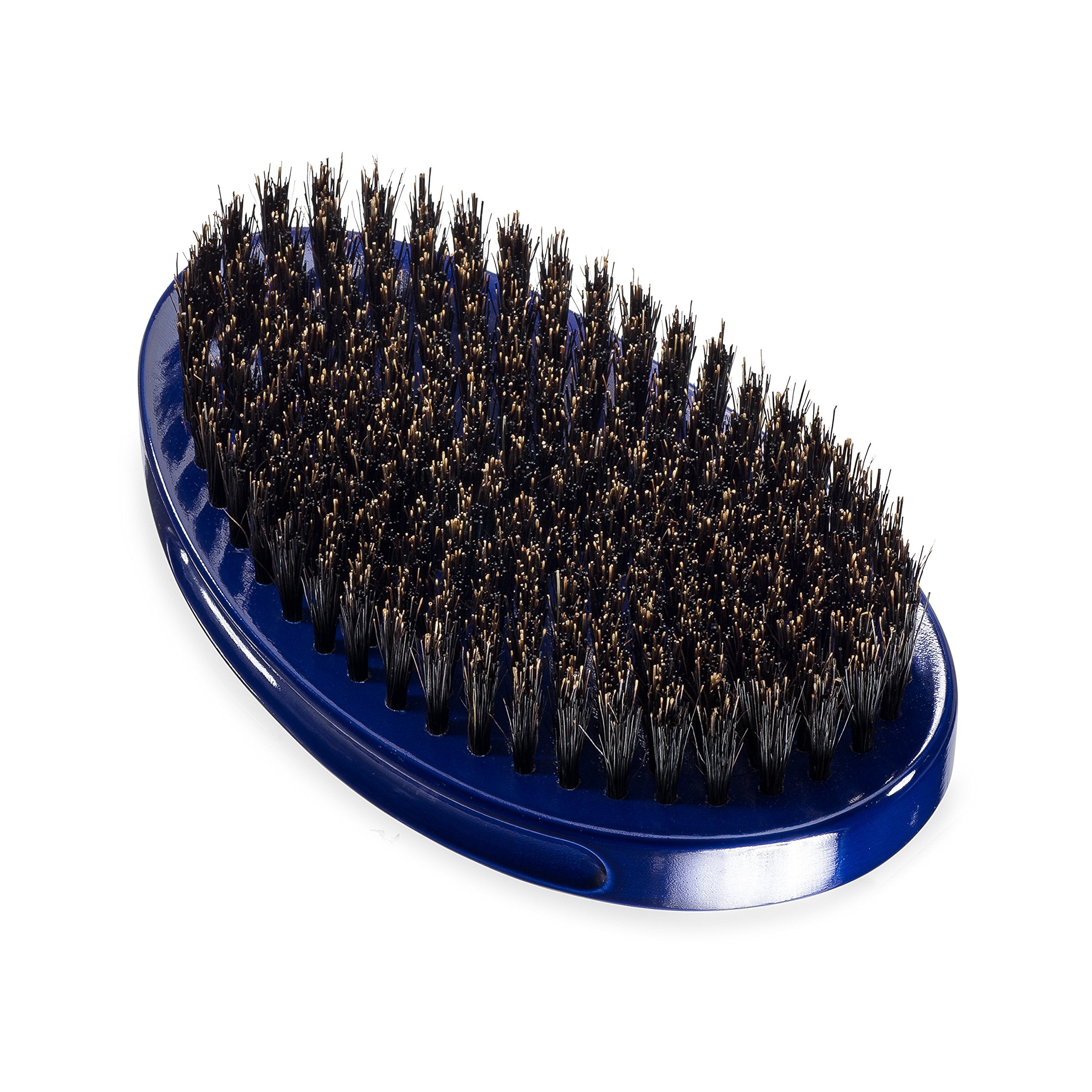 Torino Pro Wave Palm Brush #730 by Brush King - Medium Curve 360 Waves Multi-Purpose Brush