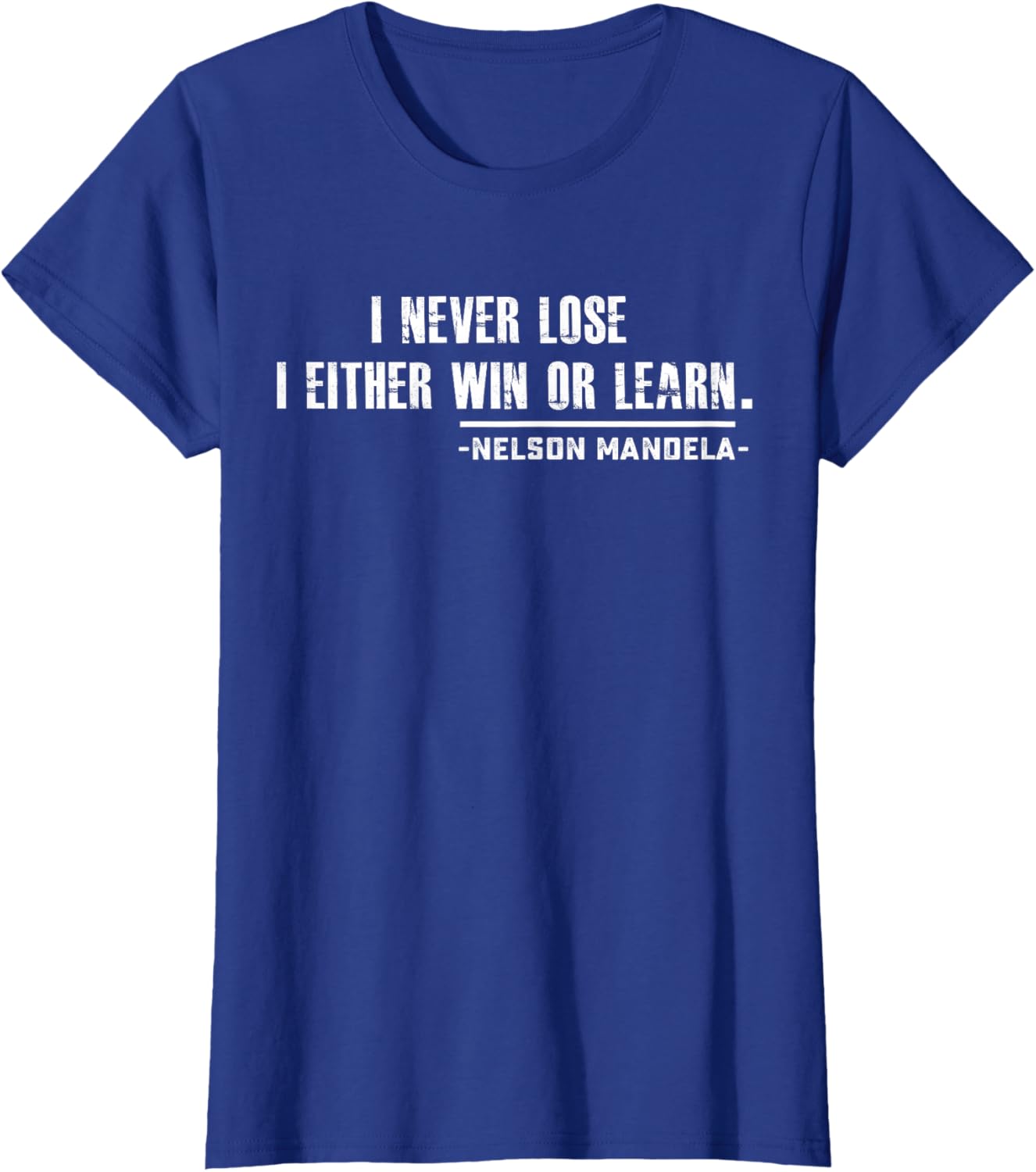 Nelson Mandela's Motivational T-Shirt Small