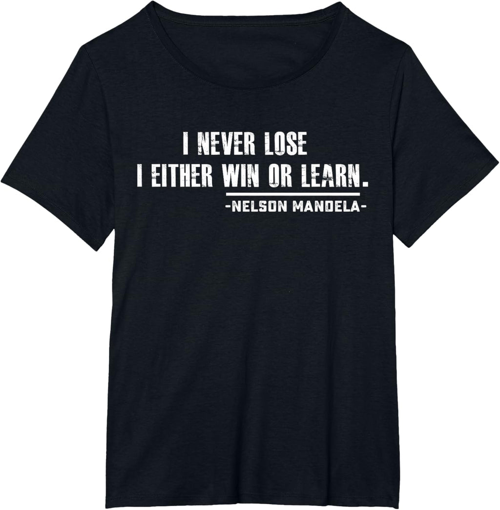 Nelson Mandela's Motivational T-Shirt Small