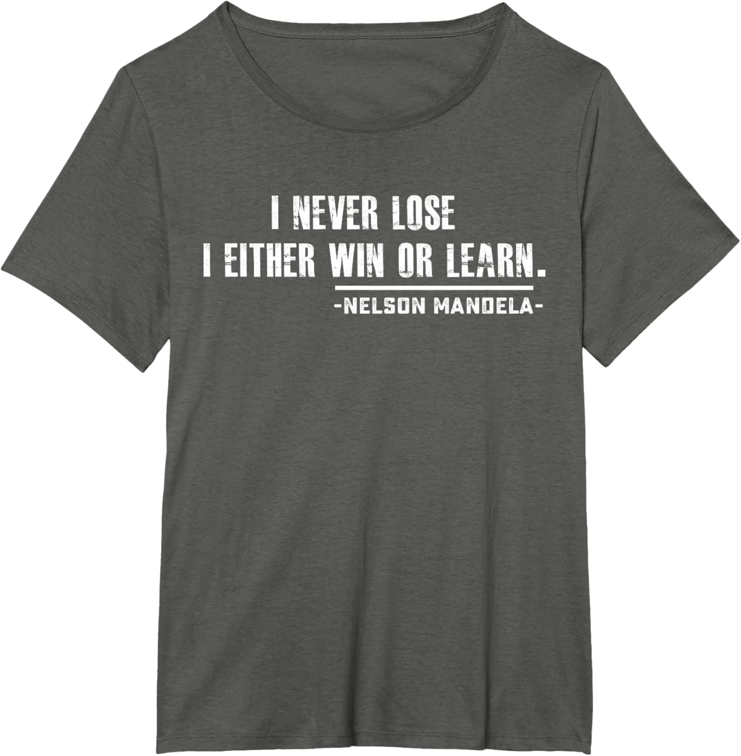 Nelson Mandela's Motivational T-Shirt Small