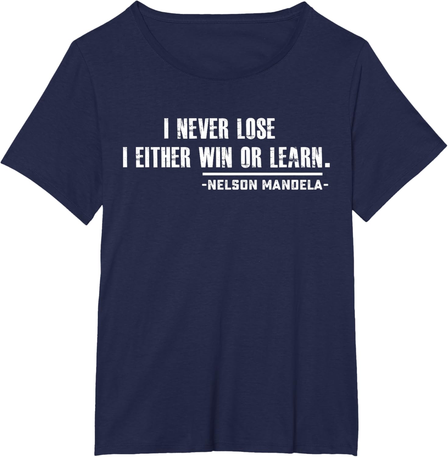 Nelson Mandela's Motivational T-Shirt Small