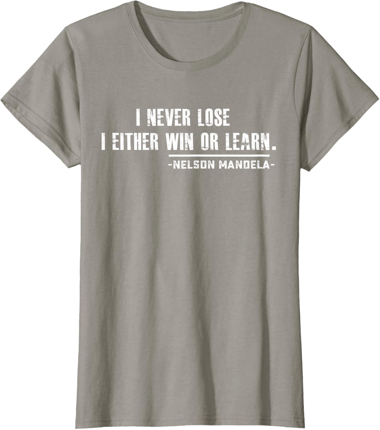 Nelson Mandela's Motivational T-Shirt Small