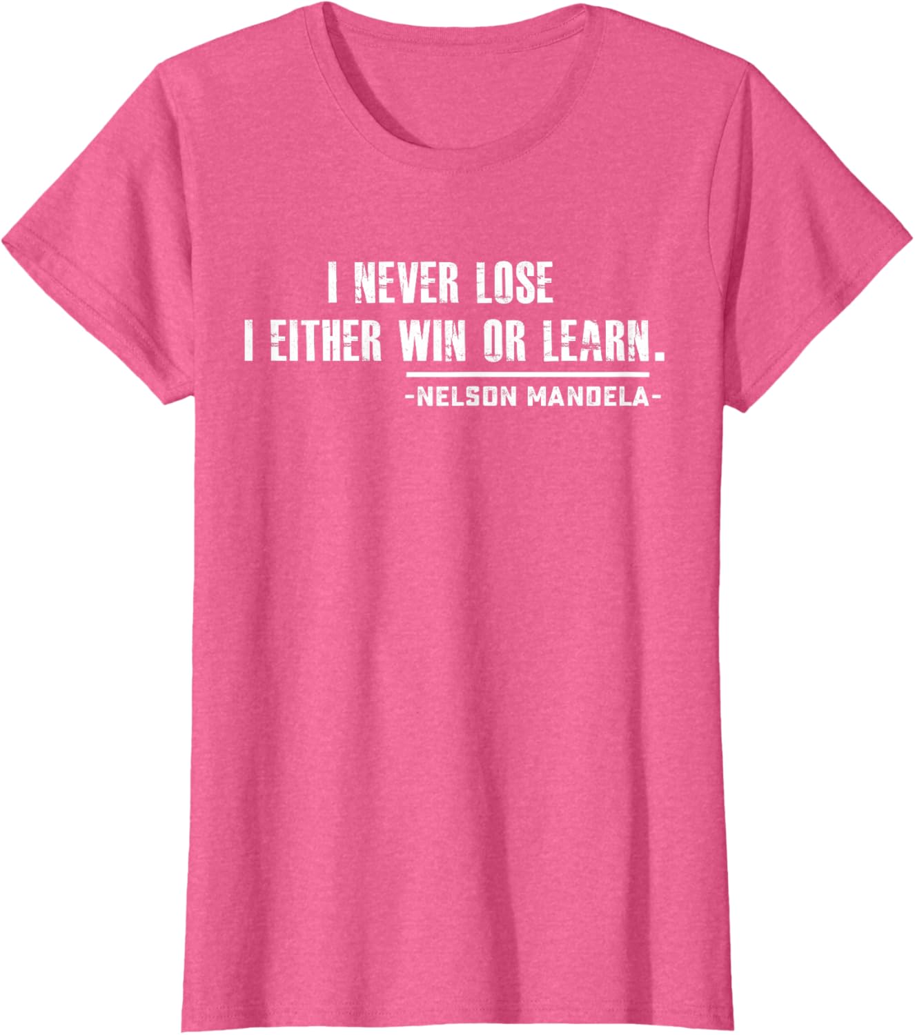 Nelson Mandela's Motivational T-Shirt Small