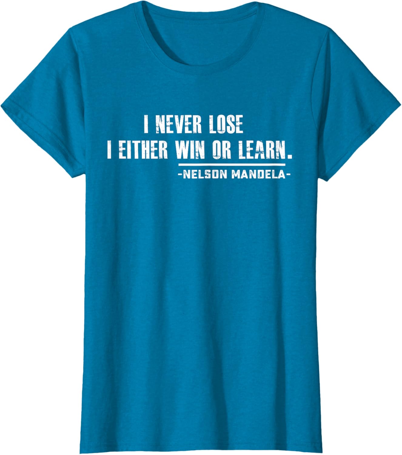 Nelson Mandela's Motivational T-Shirt Small