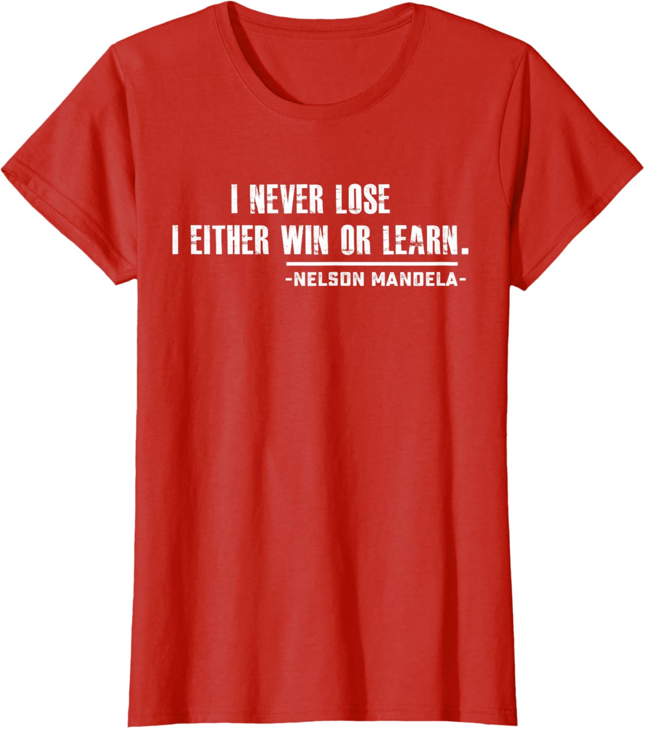 Nelson Mandela's Motivational T-Shirt Small
