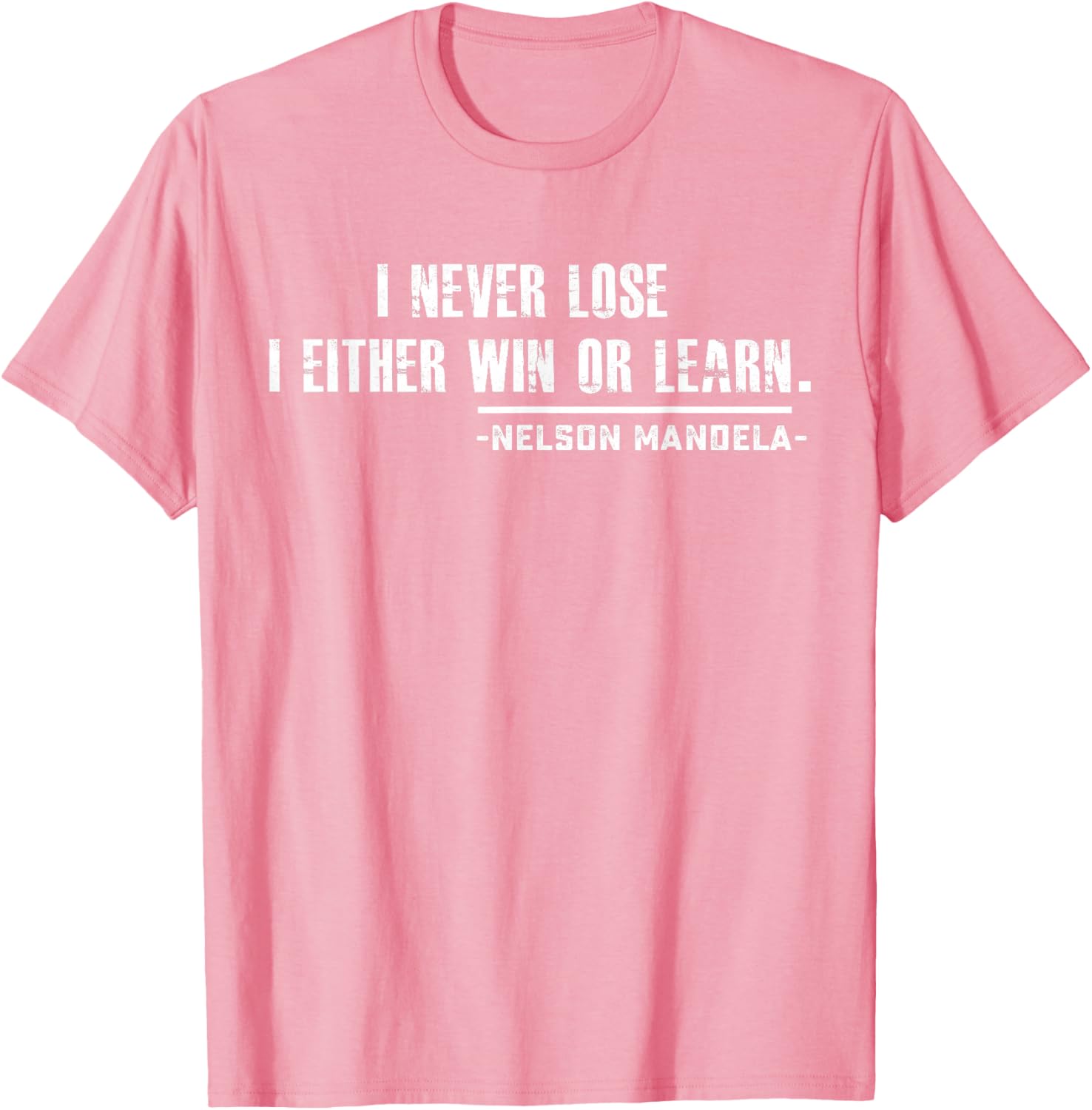 Nelson Mandela's Motivational T-Shirt Small