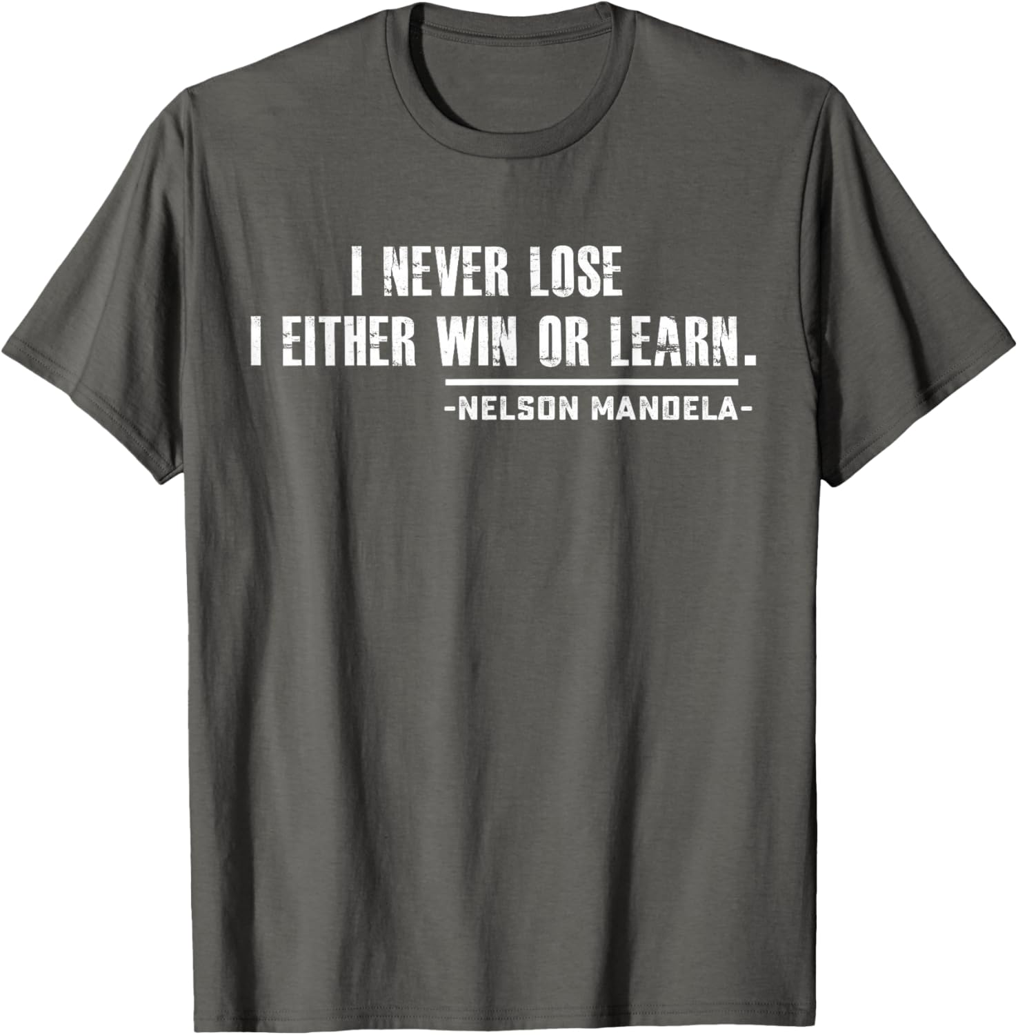 Nelson Mandela's Motivational T-Shirt Small