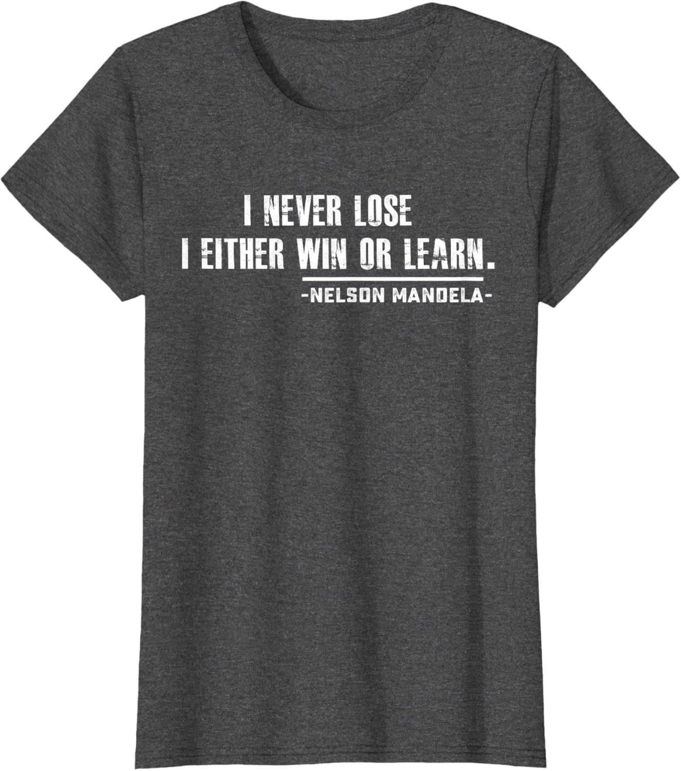 Nelson Mandela's Motivational T-Shirt Small