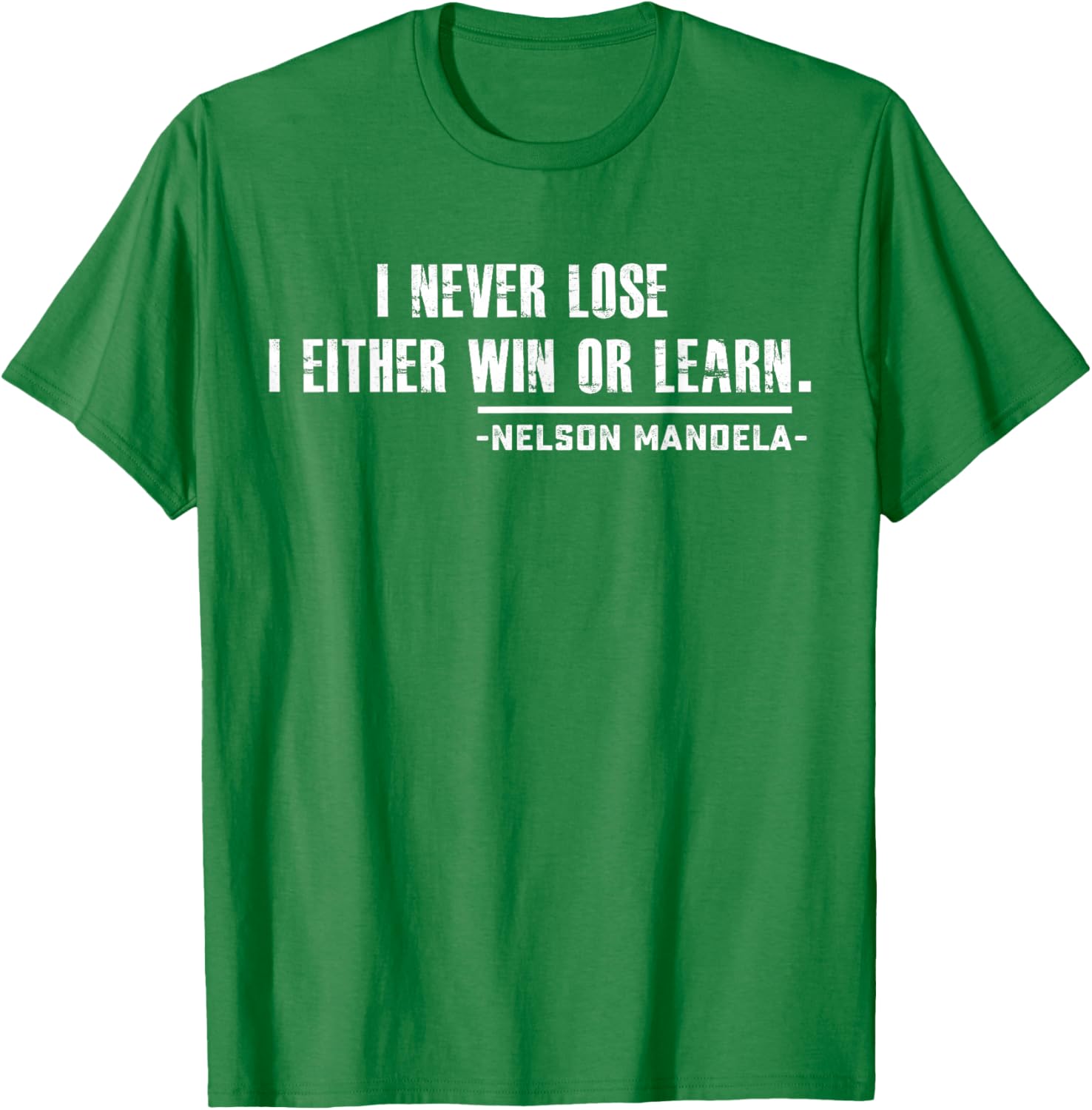 Nelson Mandela's Motivational T-Shirt Small