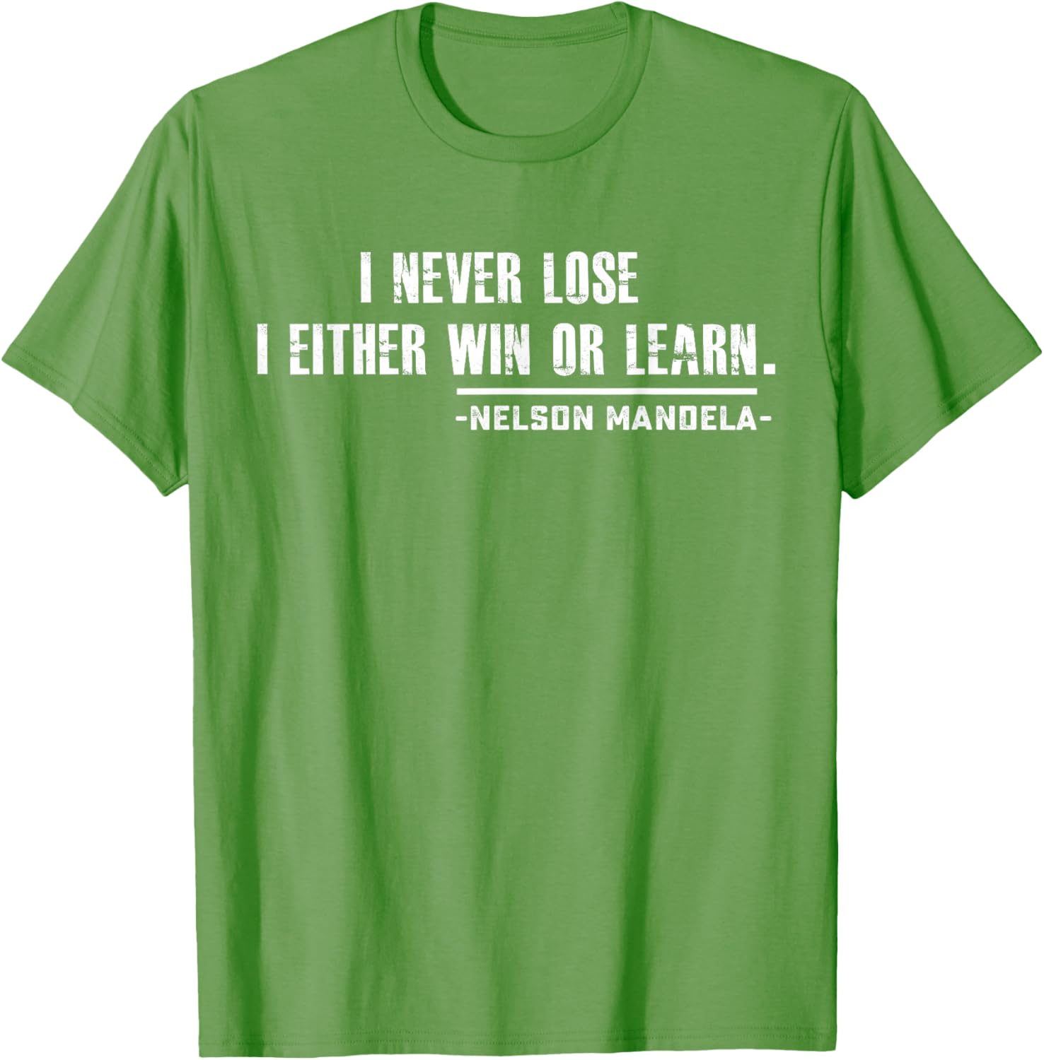 Nelson Mandela's Motivational T-Shirt Small