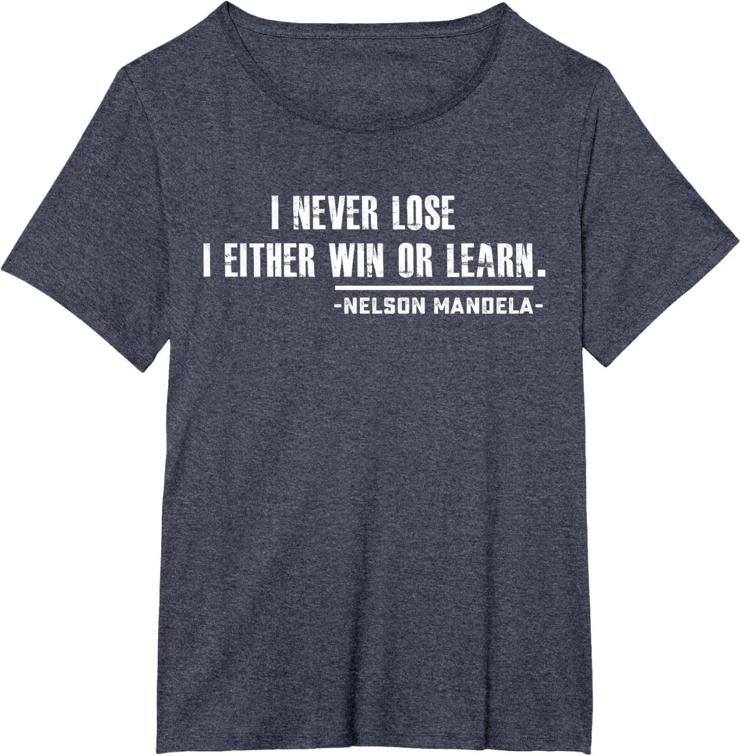 Nelson Mandela's Motivational T-Shirt Small