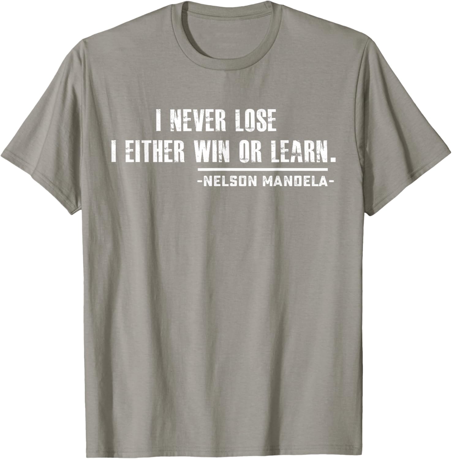 Nelson Mandela's Motivational T-Shirt Small