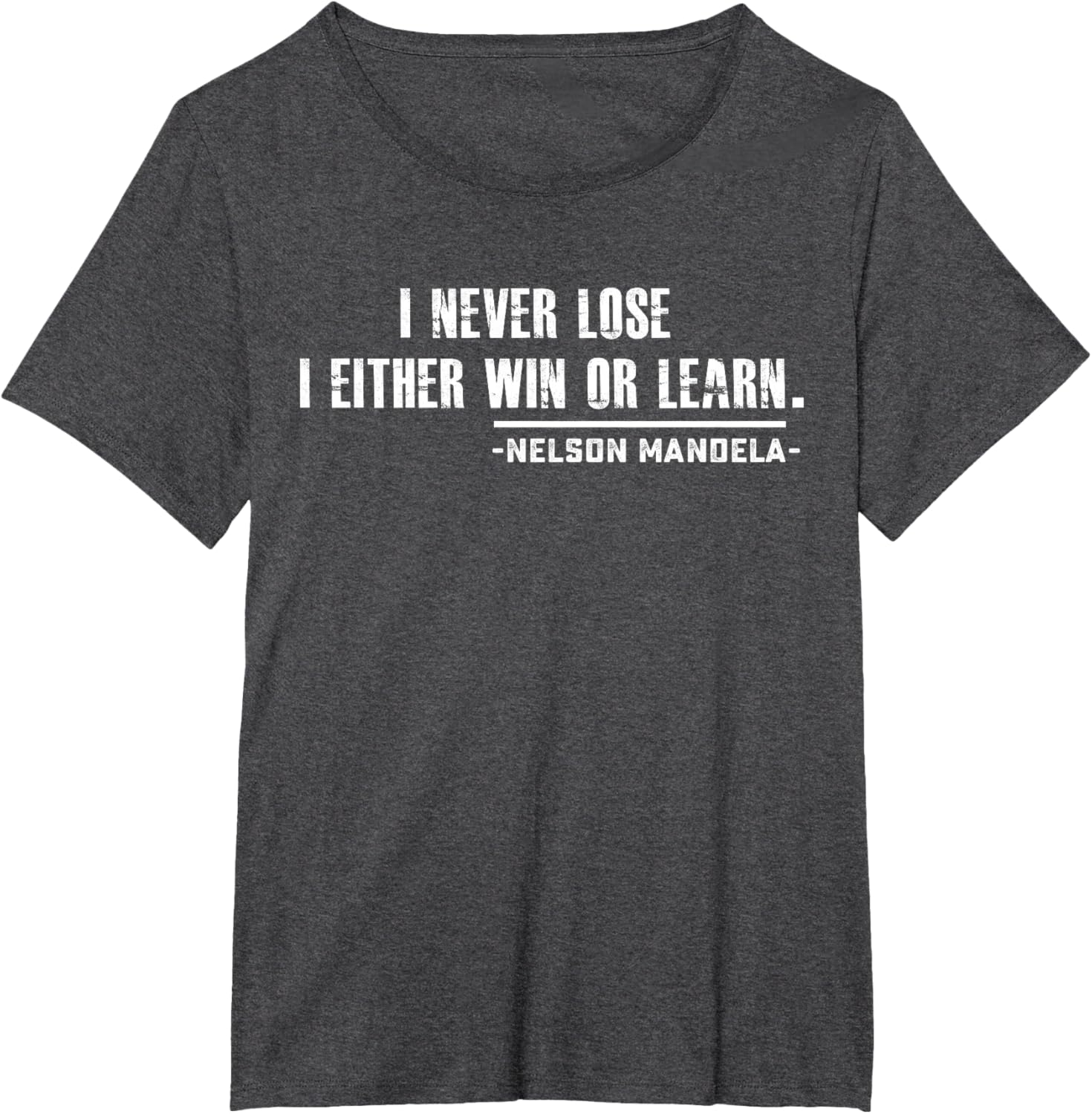 Nelson Mandela's Motivational T-Shirt Small