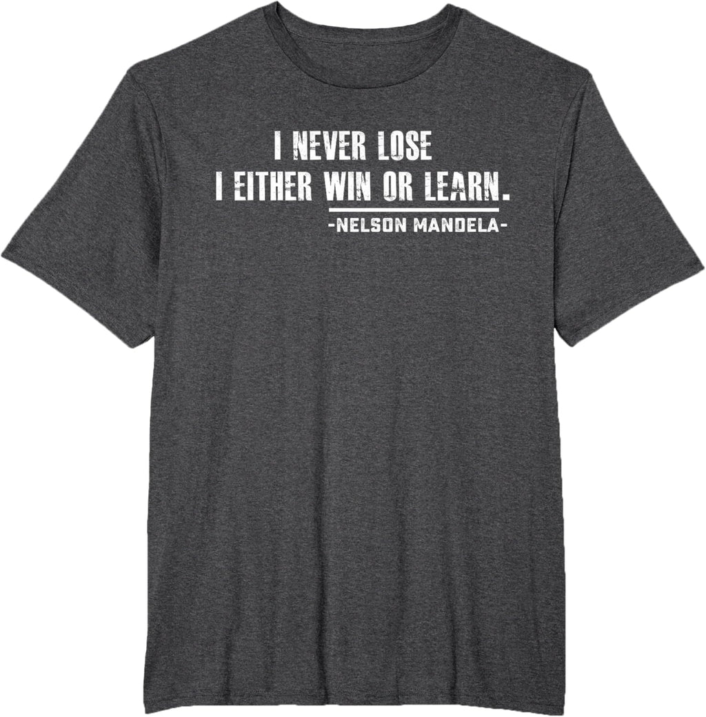 Nelson Mandela's Motivational T-Shirt Small