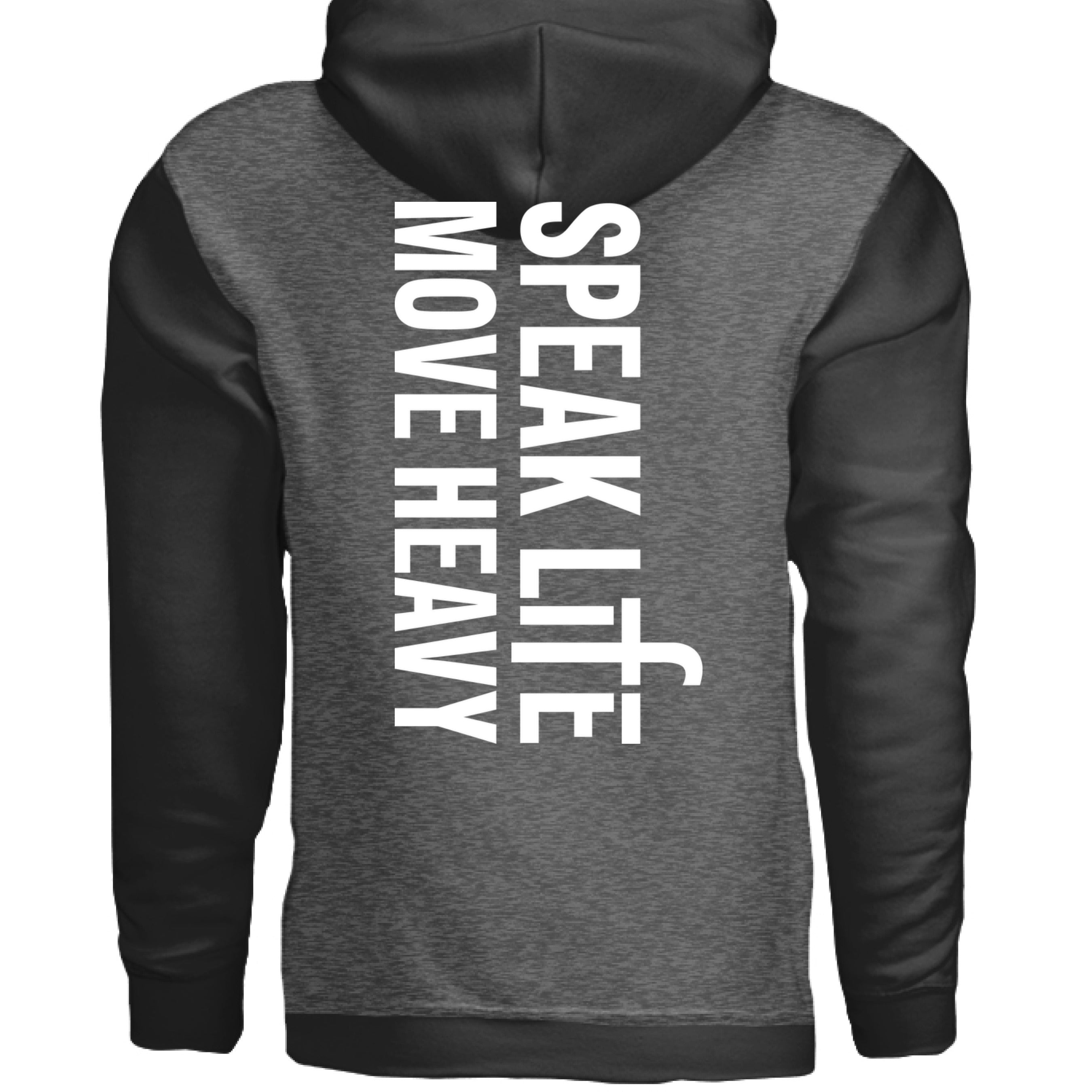 Charcoal Heather/ Black - BACK