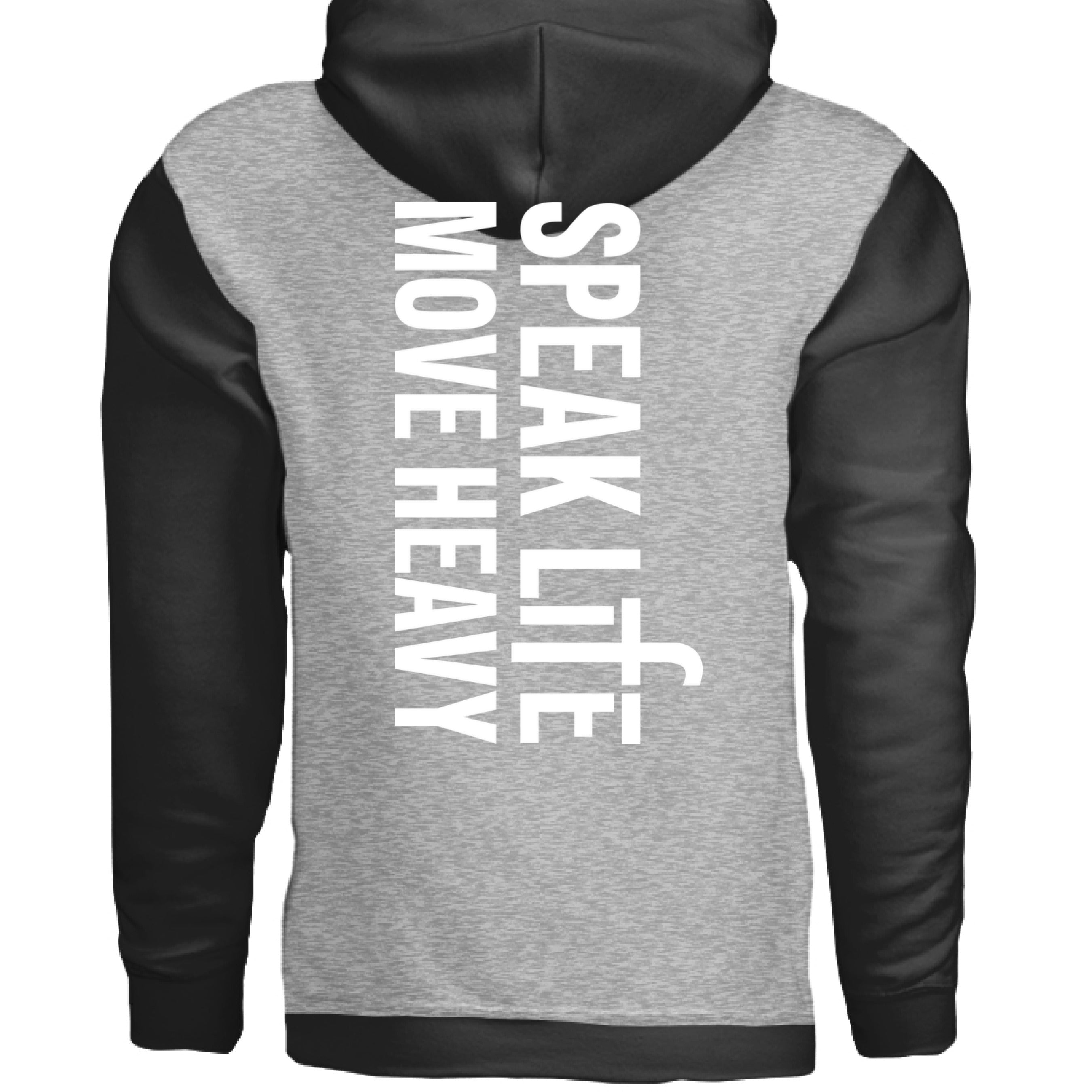 Grey Heather/ Black - BACK