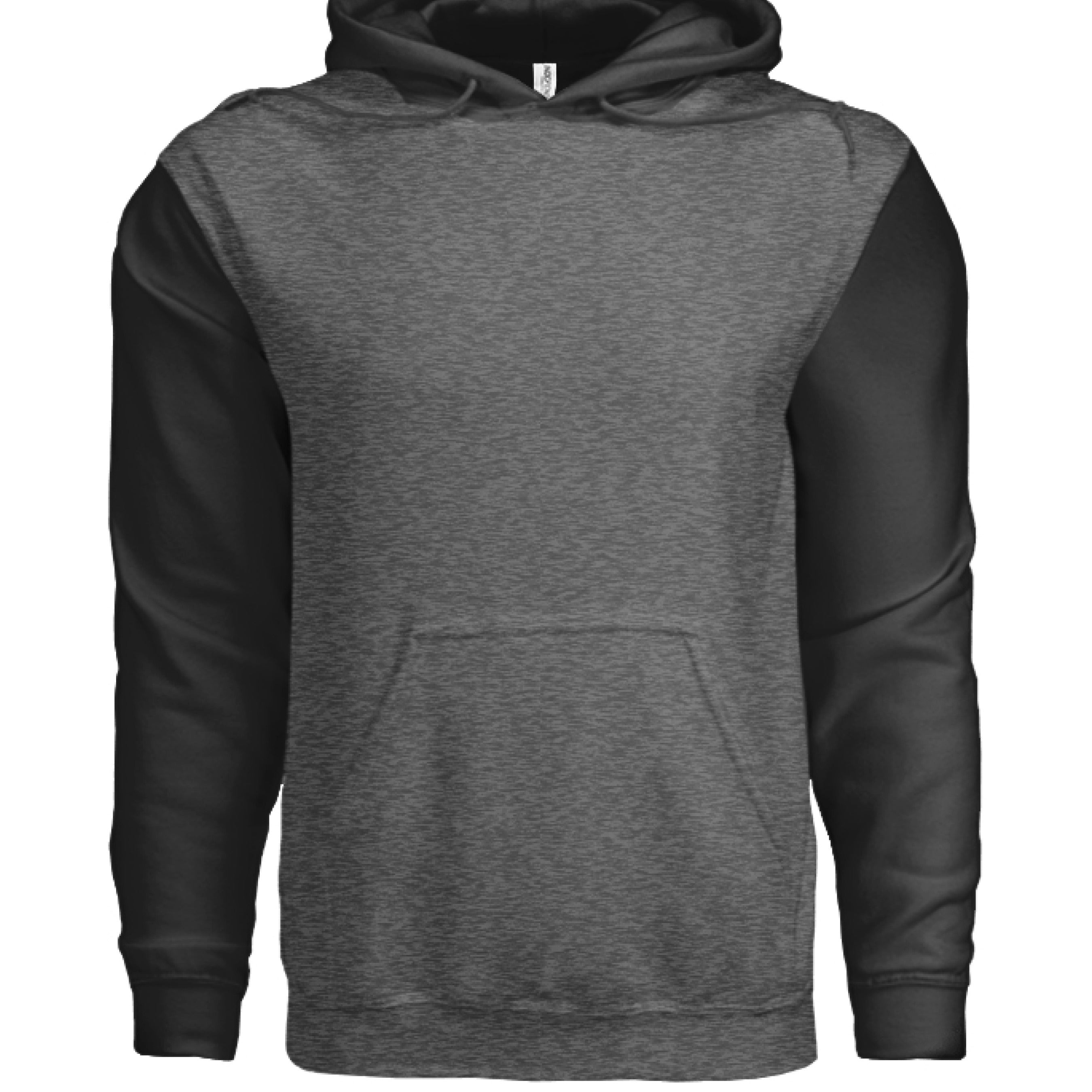 Charcoal Heather/ Black - FRONT