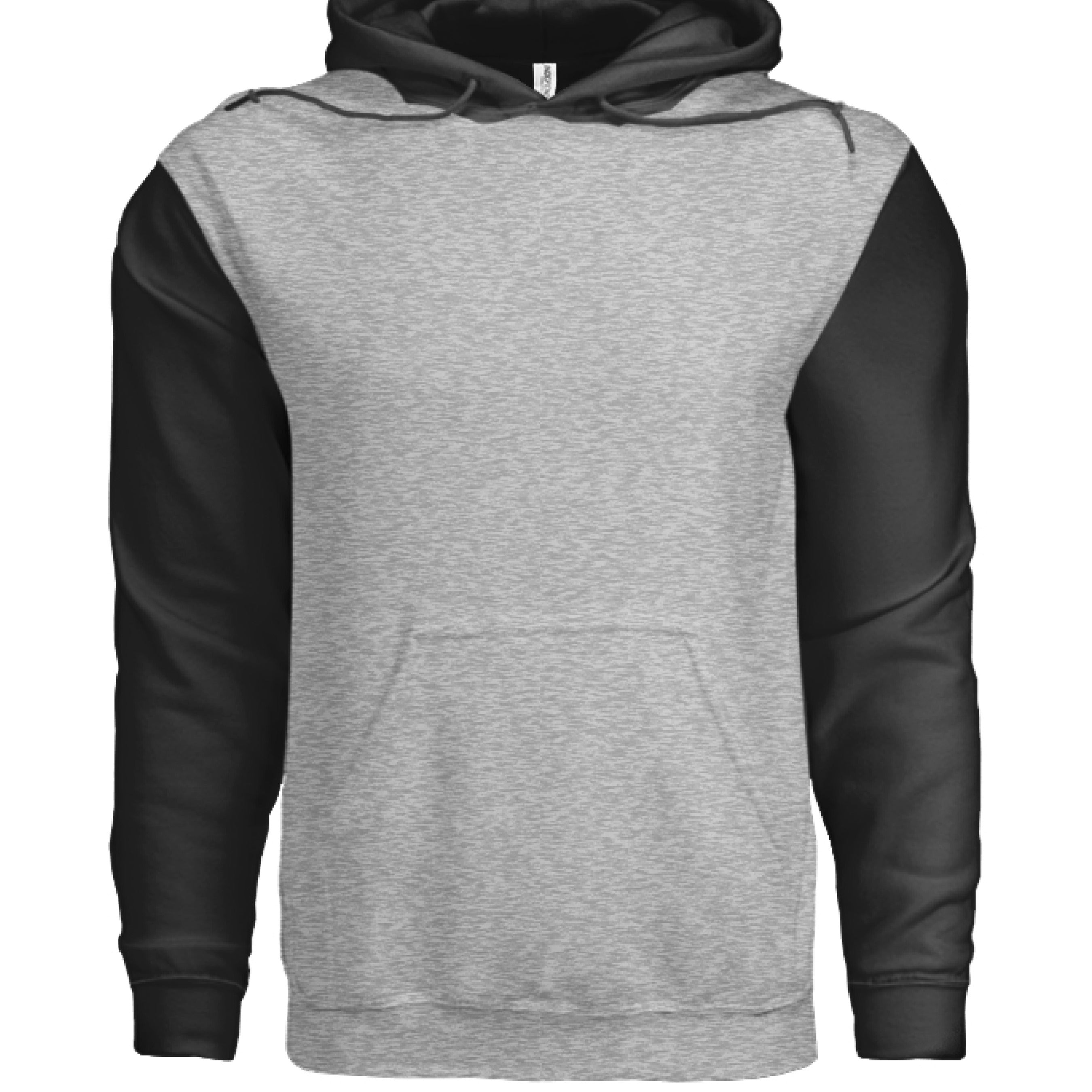 Grey Heather/ Black - FRONT